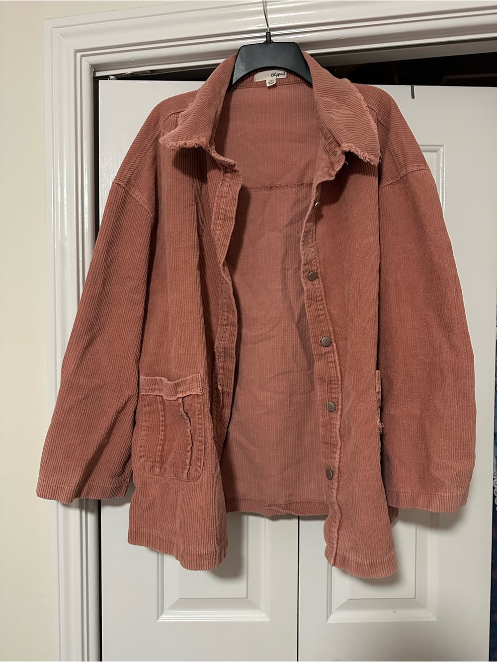 Mauve colored jacket